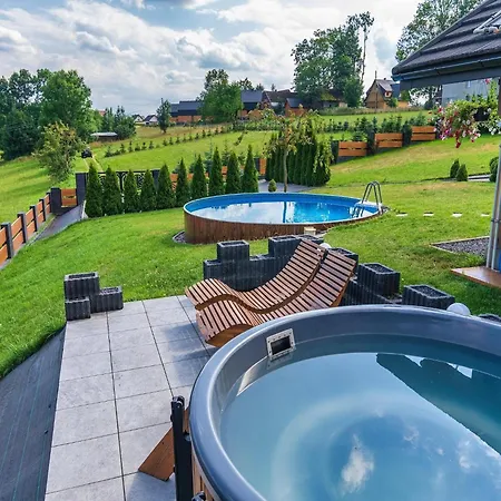 Villa In Nowy Targ With Mountain Views & Pool 别墅 *